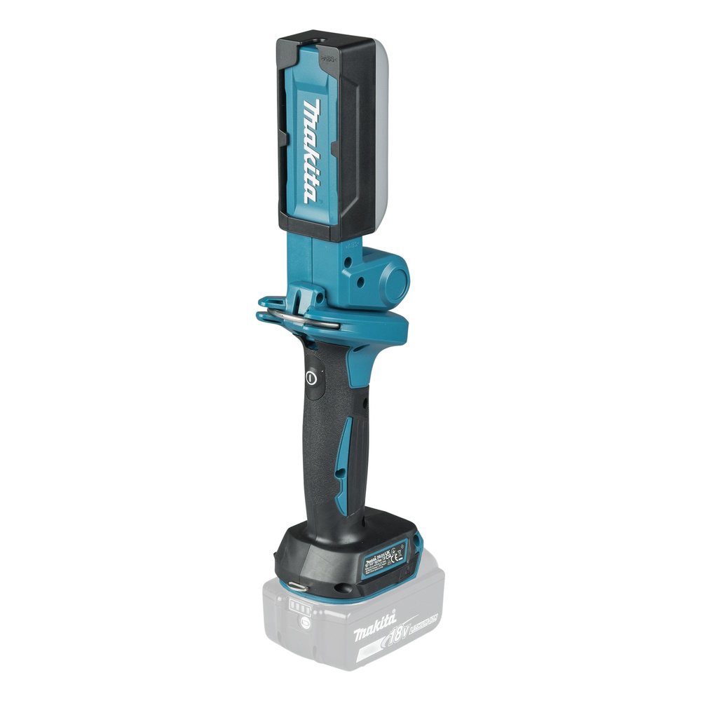 Makita LED-Akku-Arbeitsleuchte DML816 - mit dreh- und schwenkbaren Leuchtkopf