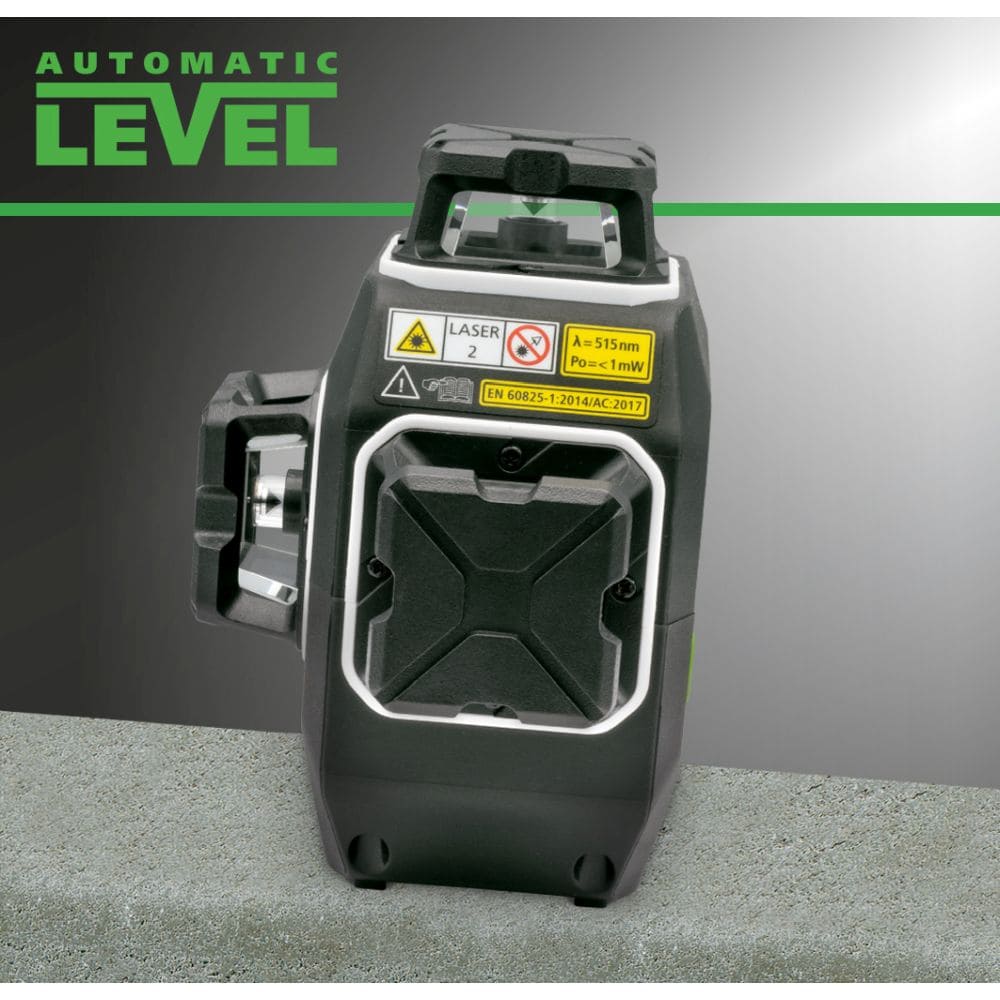 Laserliner Linienlaser MasterPlane-Laser 3G Pro - 3D - 360 Grad Grün mit L-BOXX