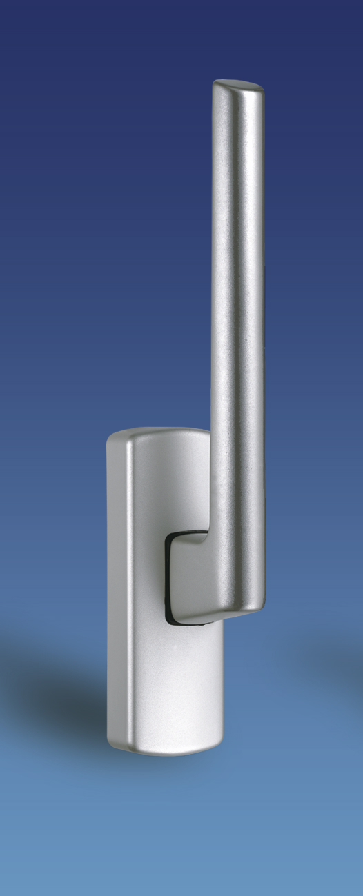 Siegenia PSK 200-Z GH Hebel - Drehgriff - Silber links - PHIL0032-524011