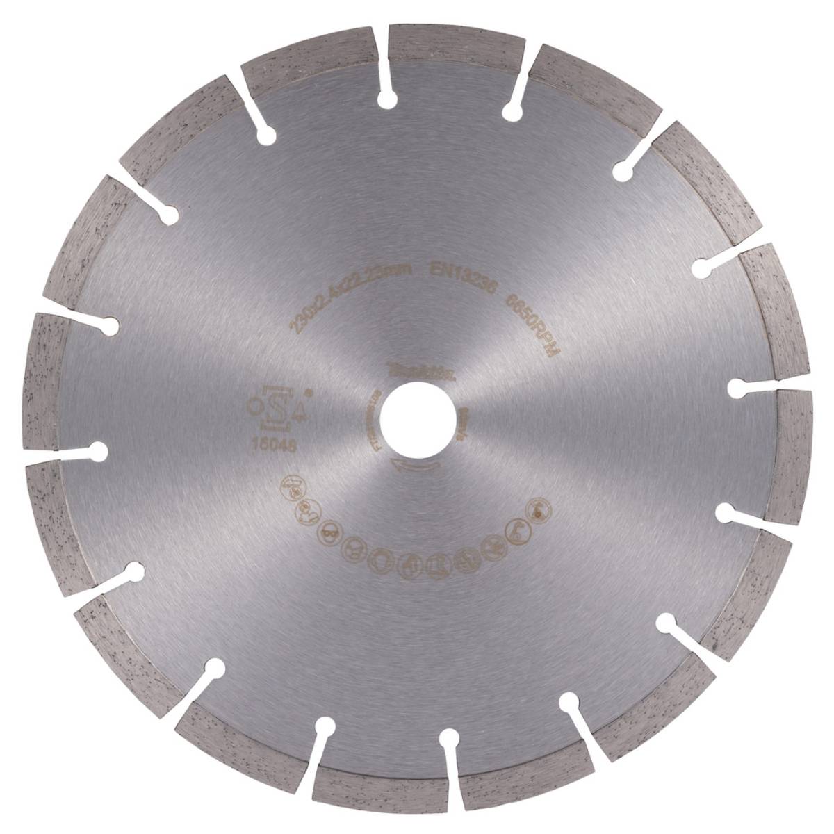 Makita Diamanttrennscheibe D-80117 DIAMAK - 230mm - für Beton, Ziegel und Stein