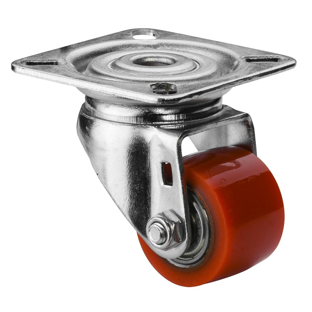 BS Rollen - Lenkrolle - mit Feststeller - Kompaktrolle - Polyurethan C10