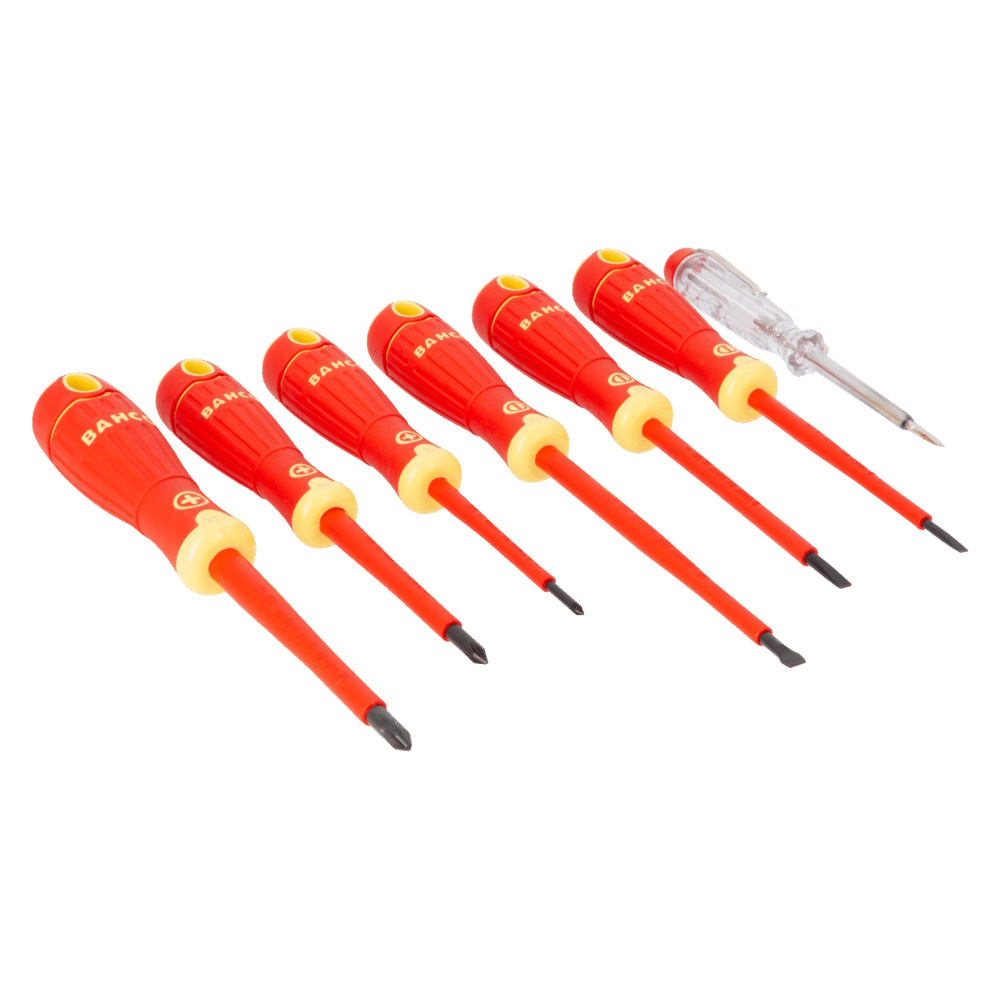Bahco VDE Schraubendreher Satz 7-teilig Spannungsprüfer 1000V