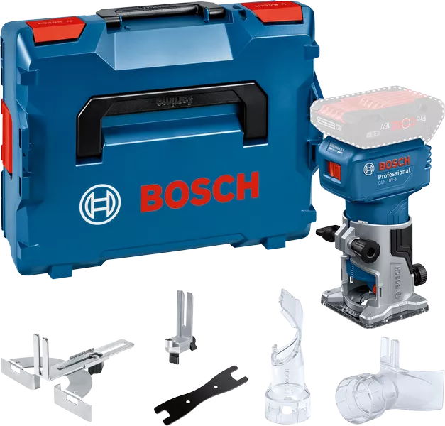 Bosch Akku-Kantenfräse GLF 18V-8 - Laminatschneider - L-BOXX - 06016C6001