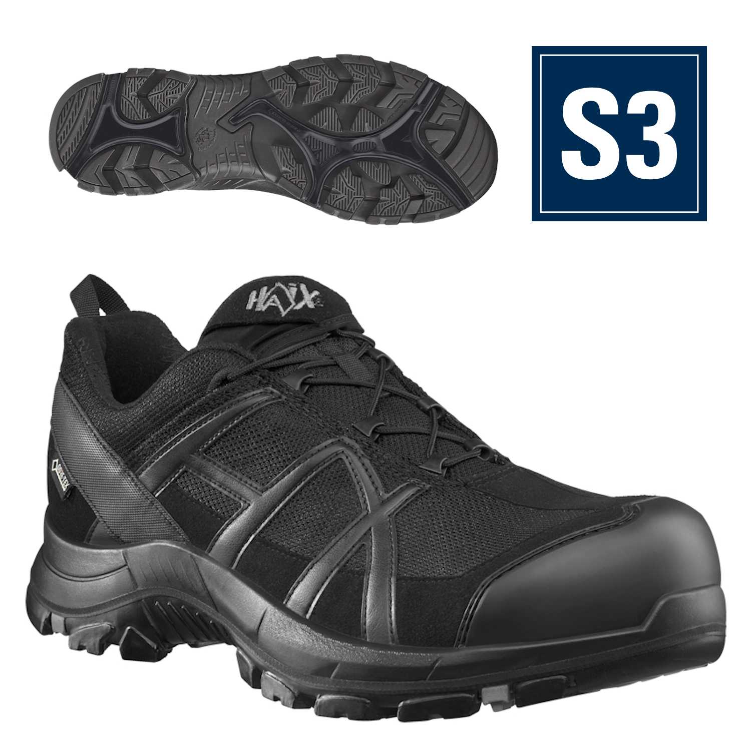 Haix Sicherheitsschuhe BLACK EAGLE Safety 40.1 Low - schwarz - S3