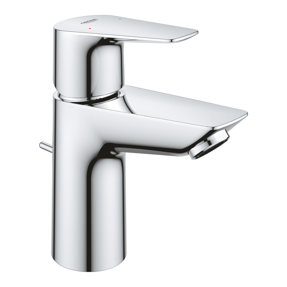 Grohe Einhand-Waschtischbatterie BauEdge - 23328001 - Zugstangen-Ablaufgarnitur
