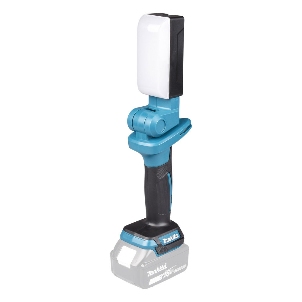 Makita LED-Akku-Arbeitsleuchte DML816 - mit dreh- und schwenkbaren Leuchtkopf