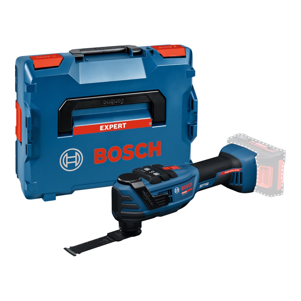 Bosch Multi Cutter Akku 18V - EXPERT EXOP18V-40 StarlockMax mit L-BOXX ohne Akku