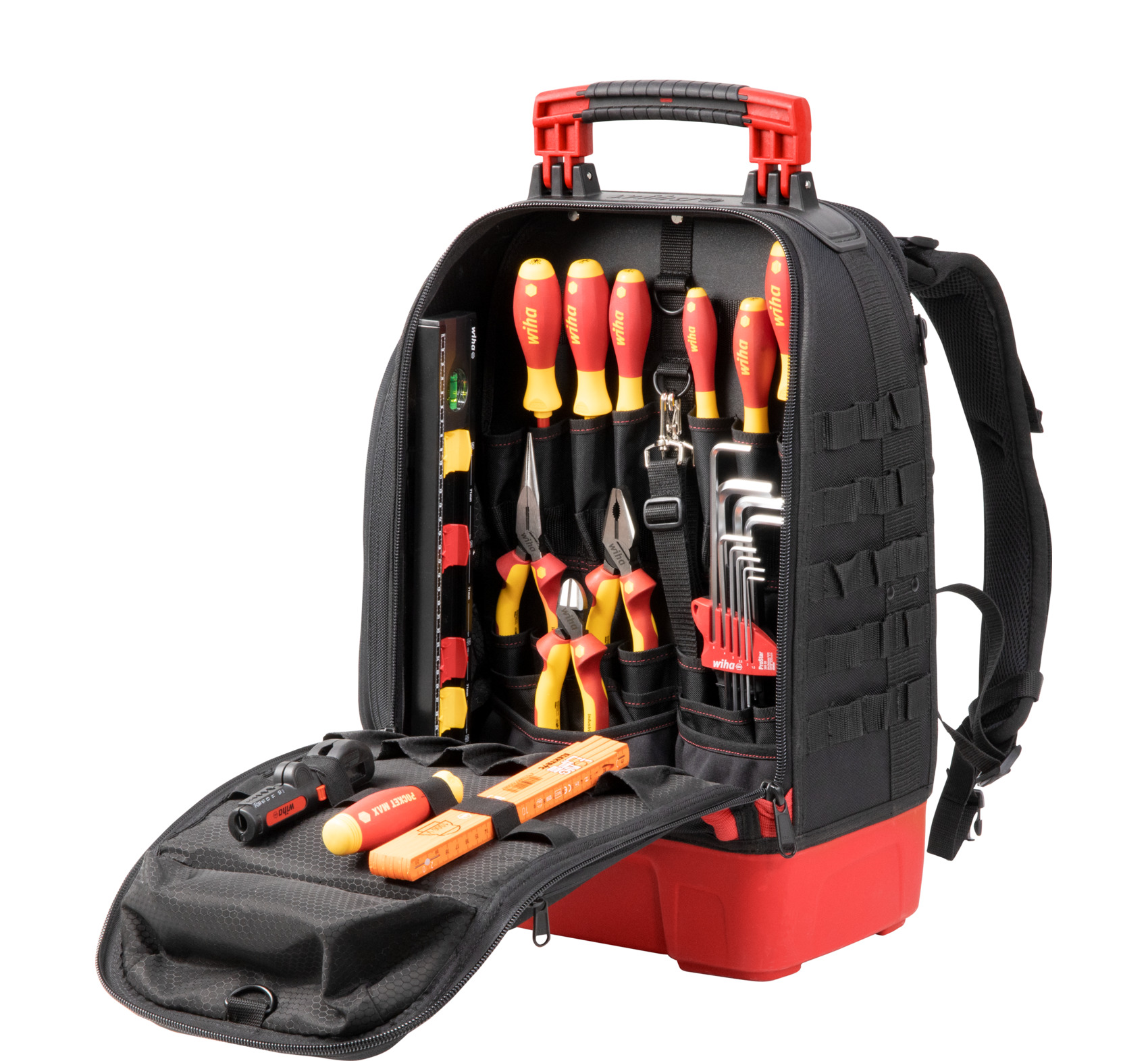 Wiha Werkzeug Rucksack electric - VDE - Werkzeugset - 27 tlg - 45528