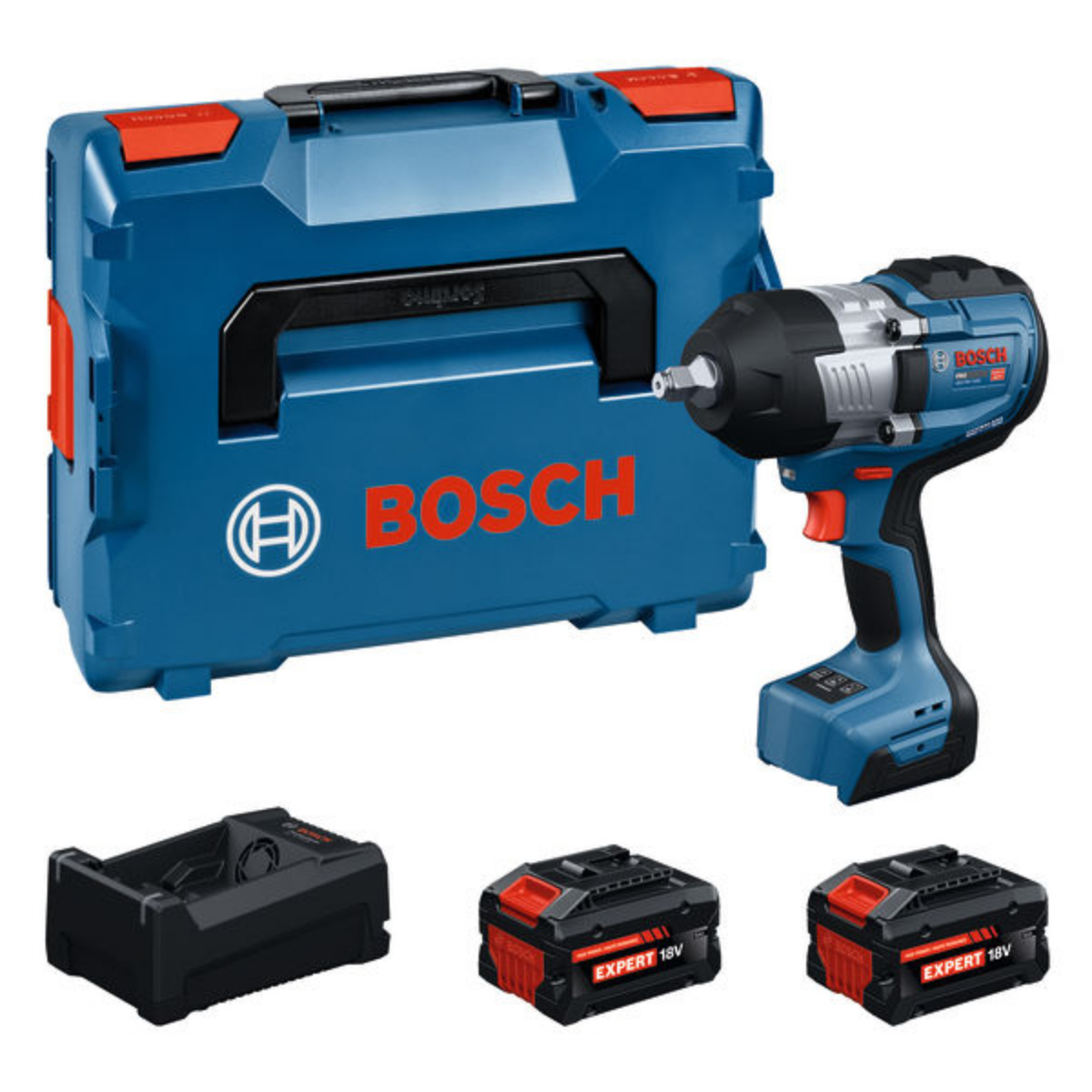 Bosch Akku Schlagschrauber GDS 18V-1400 - 1400 Nm - 18V - inkl. Akkus/Ladegerät