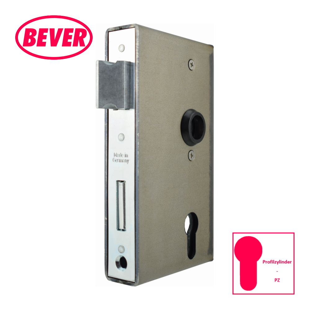Bever Schloss und Gehäuse - Befestigungshülsen senkrecht - 60m Dorn - 30mm Rohr