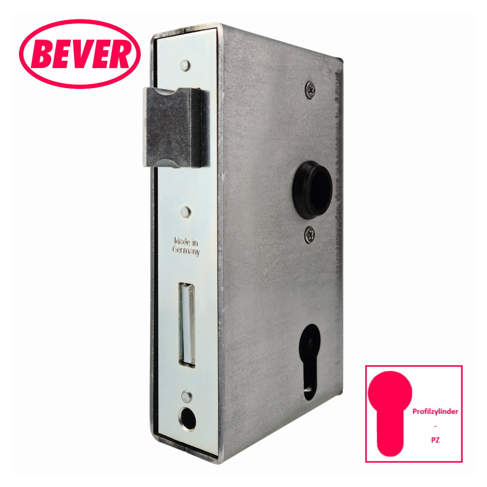 Bever Schloss und Gehäuse - Befestigungshülsen senkrecht - 60m Dorn - 40mm Rohr