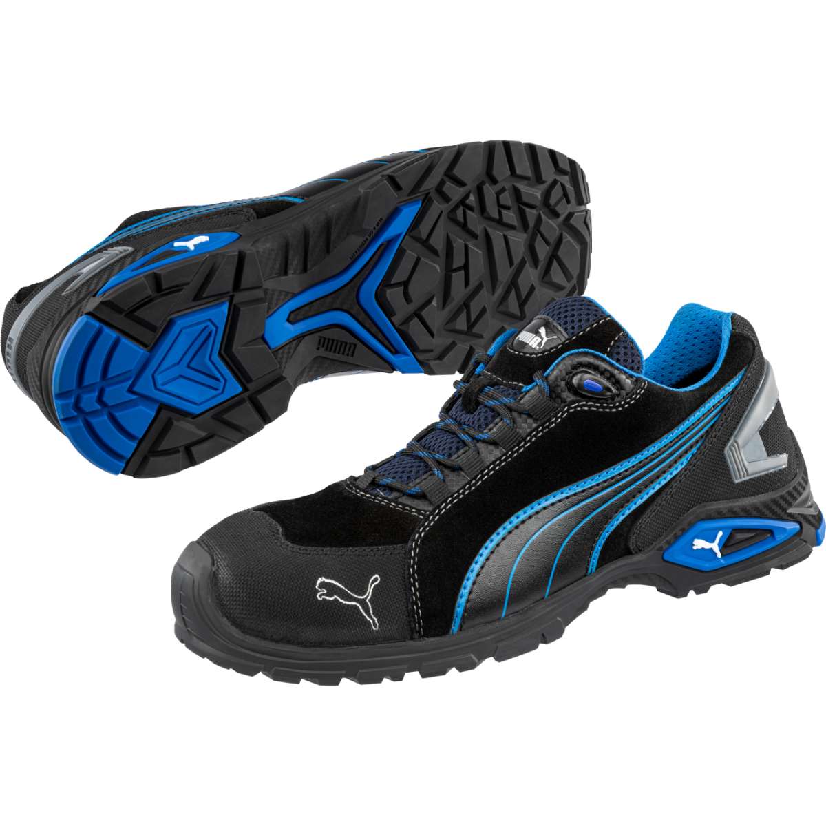 Puma Safety Sicherheitsschuhe Rio low schwarz - Aluminiumkappe - S3L