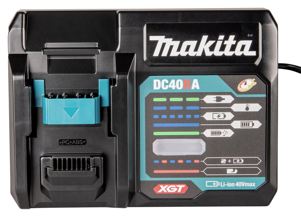 Makita Schnellladegerät - DC40RA - für 40V Akkus von Makita - 191E07-8