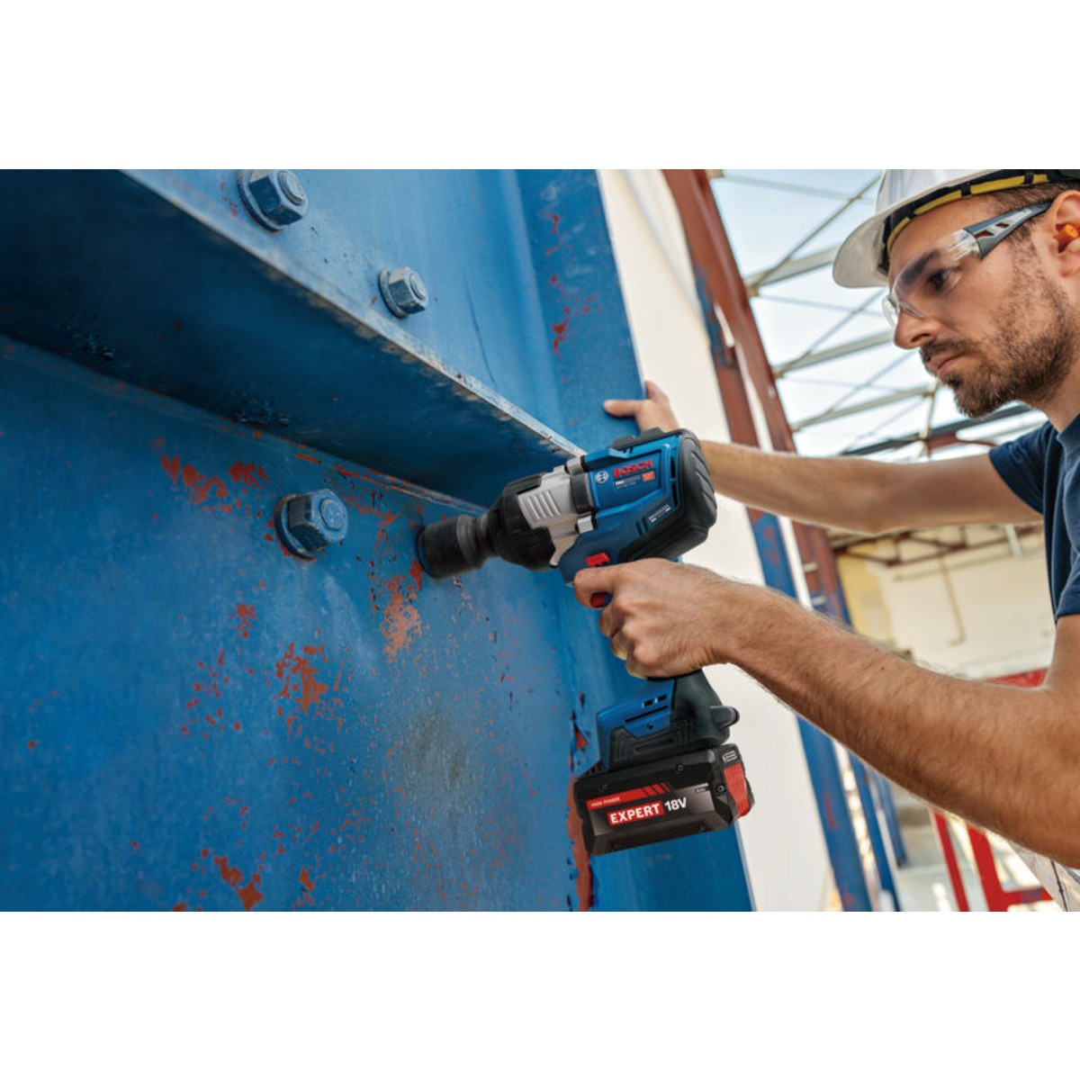 Bosch PRO Akku-Schlagschrauber GDS18V-1400 - 18V - 1400 Nm in L-Boxx