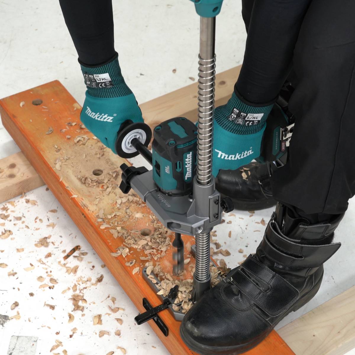 Makita Bohrständer-Set - 1917P9-8 - für kompatible Makita Geräte