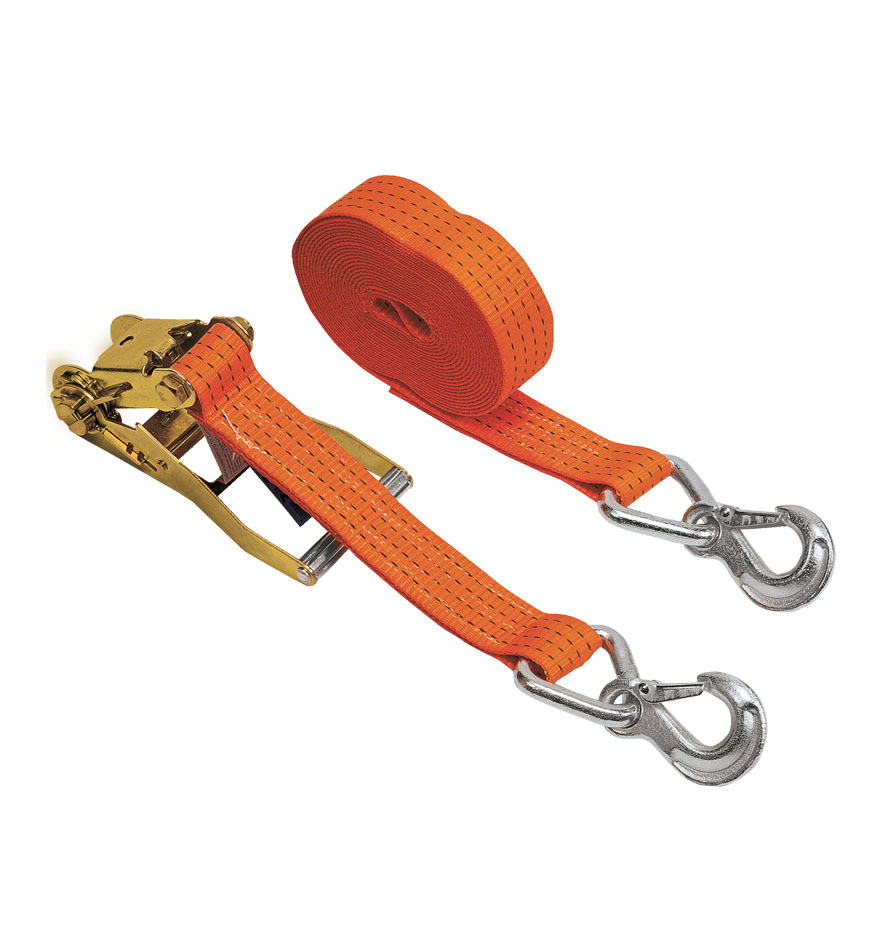 HM Müllner Zurrgurt mit Karabinerhaken - zweiteilig - 8m/50mm - 4000 daN