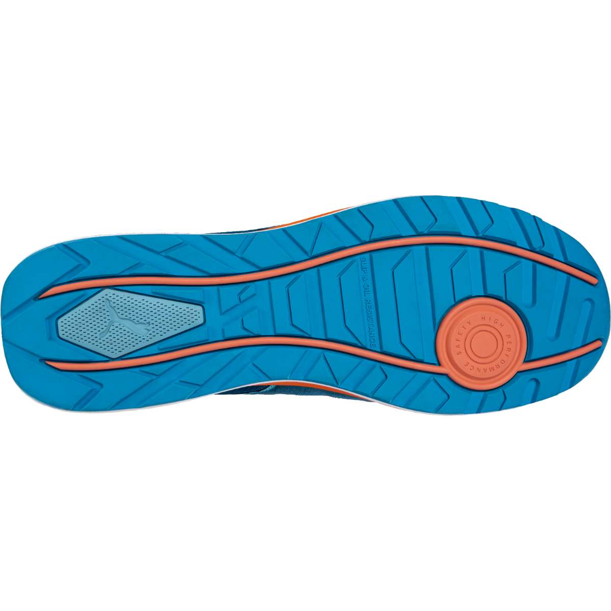 Puma Safety Sicherheitsschuhe Frontside low - blau - S1PS - Größe 42