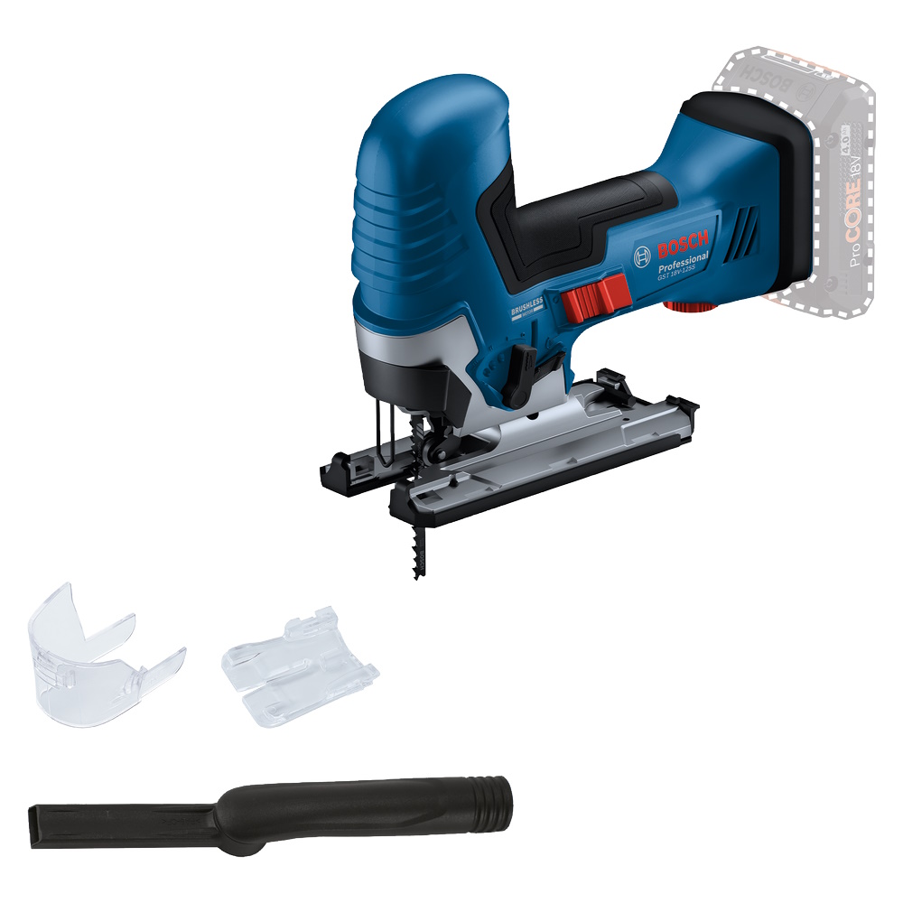 Bosch Akku Stichsäge PRO GST 18V-125 S - Sologerät ohne Akku/Ladegerät