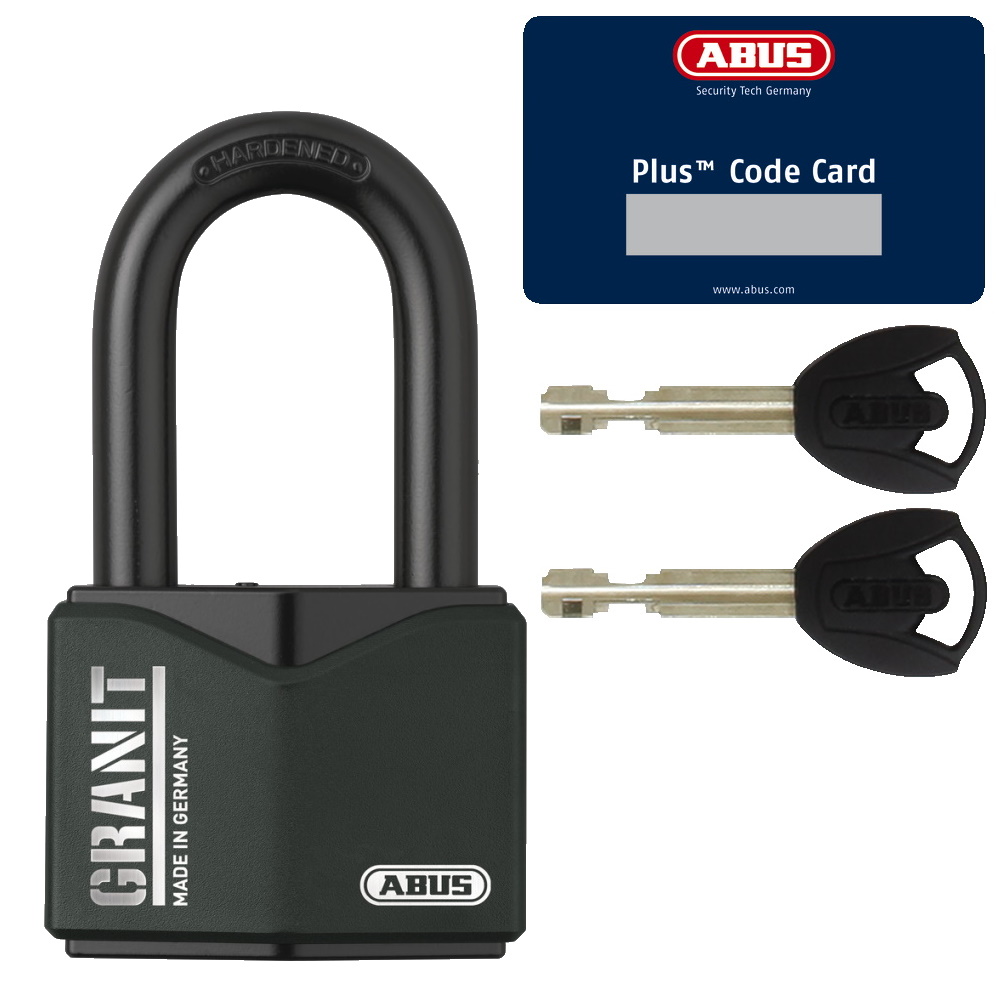 Abus Vorhangschloss GRANIT 37/55HB50 - inkl. 2 Schlüssel - mit CodeKarte