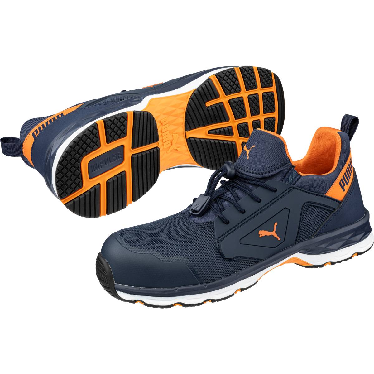 Puma Safety Sicherheitsschuhe Chase Low - blau - S1PS