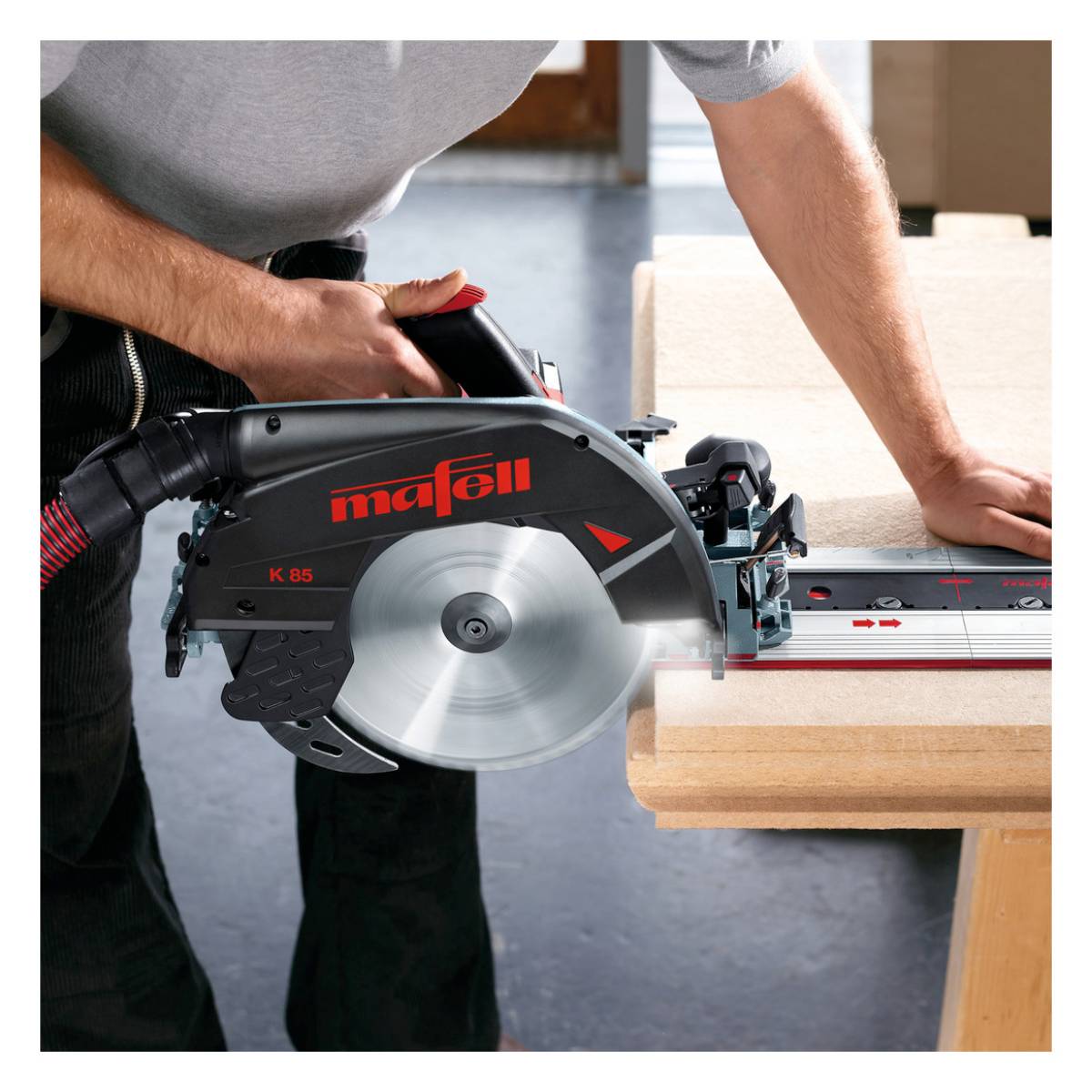 Mafell Handkreissäge K 85 - 2300 W - 88 mm Schnitttiefe - 60° Schwenkbereich