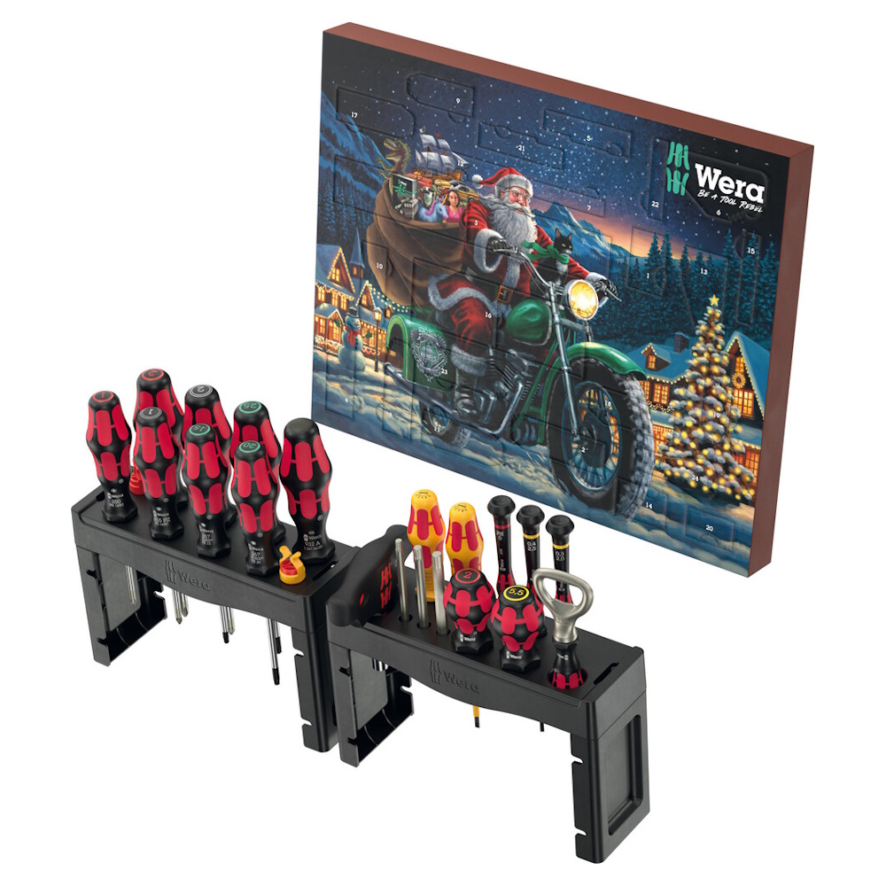 Wera Adventskalender Weihnachten 2025 - 28 teilig - Handwerkzeug - 05136610001