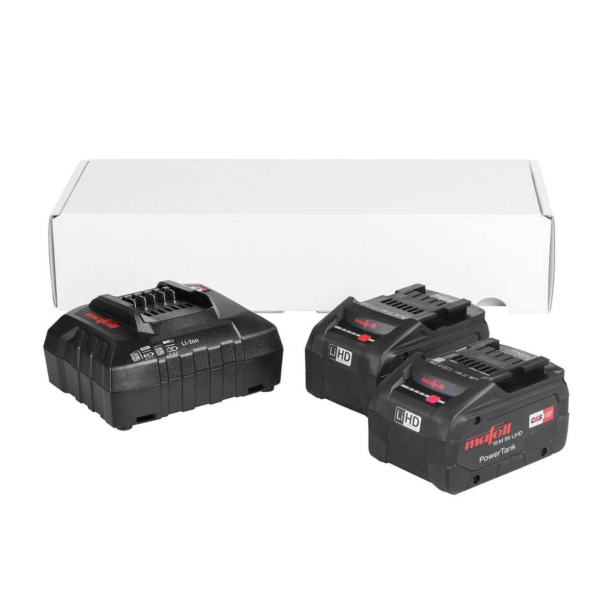 Mafell Power-Set 2: 2x Akku 18 M 99 LiHD + Ladegerät APS M - 209599