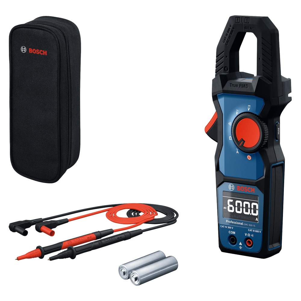 Bosch Strommesszange GMC 600-15 - Messgerät - LCD Display - inkl. Tasche