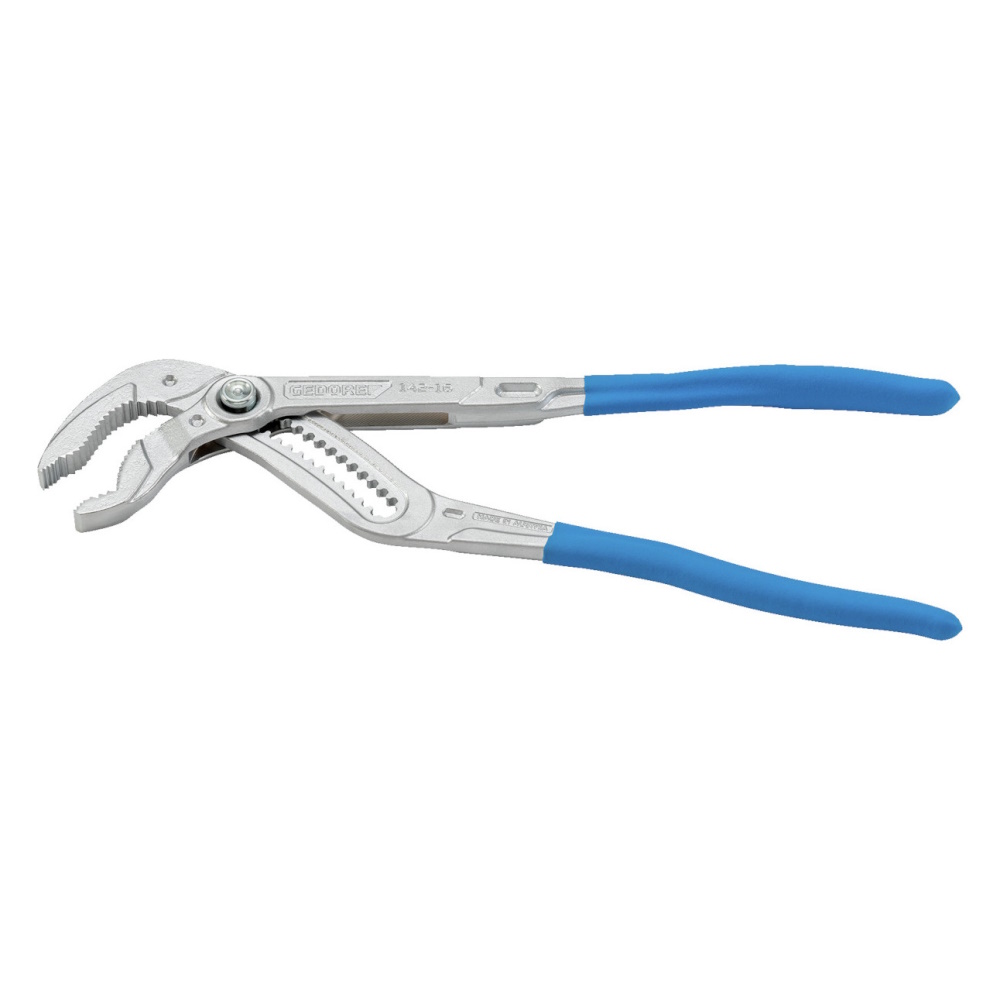 Gedore Wasserpumpenzange 16" - verstellbar & tauchisoliert - verchromt - 3464083