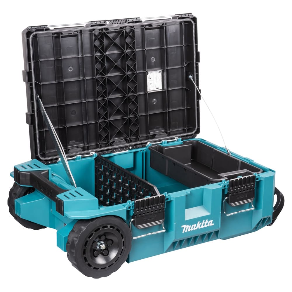 Makita MAKTRAK Trolley Werkzeugbox L - mit Räder - 81,9 Liter Volumen - P-91001