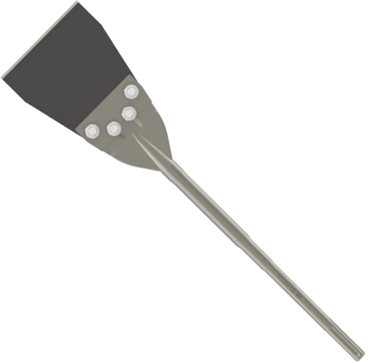 Bosch Bodenschaber Floor Scraper - SDS-MAX - 635mm lang/152mm breit - 2608690612