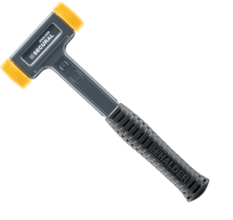 Halder Secural Schonhammer - 3380.040 - 680gr - ⌀40mm - Komplettstahl
