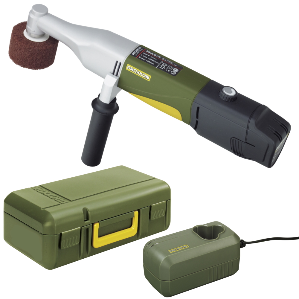 Proxxon Akku Walzenschleifer WAS/A - im Koffer - Akku/Ladegerät - 29825