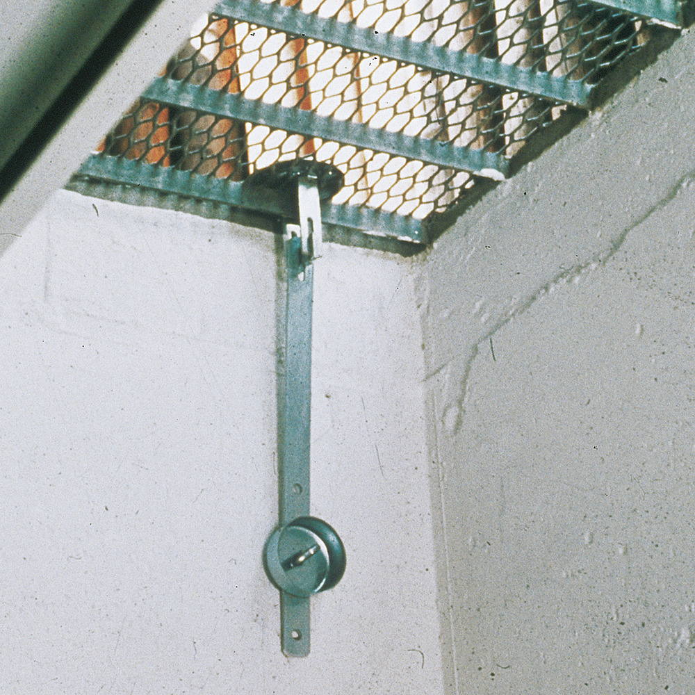 Abus Gitterrostsicherung für Kellerschächte GS20 - Einbruchschutz - 1 Paar