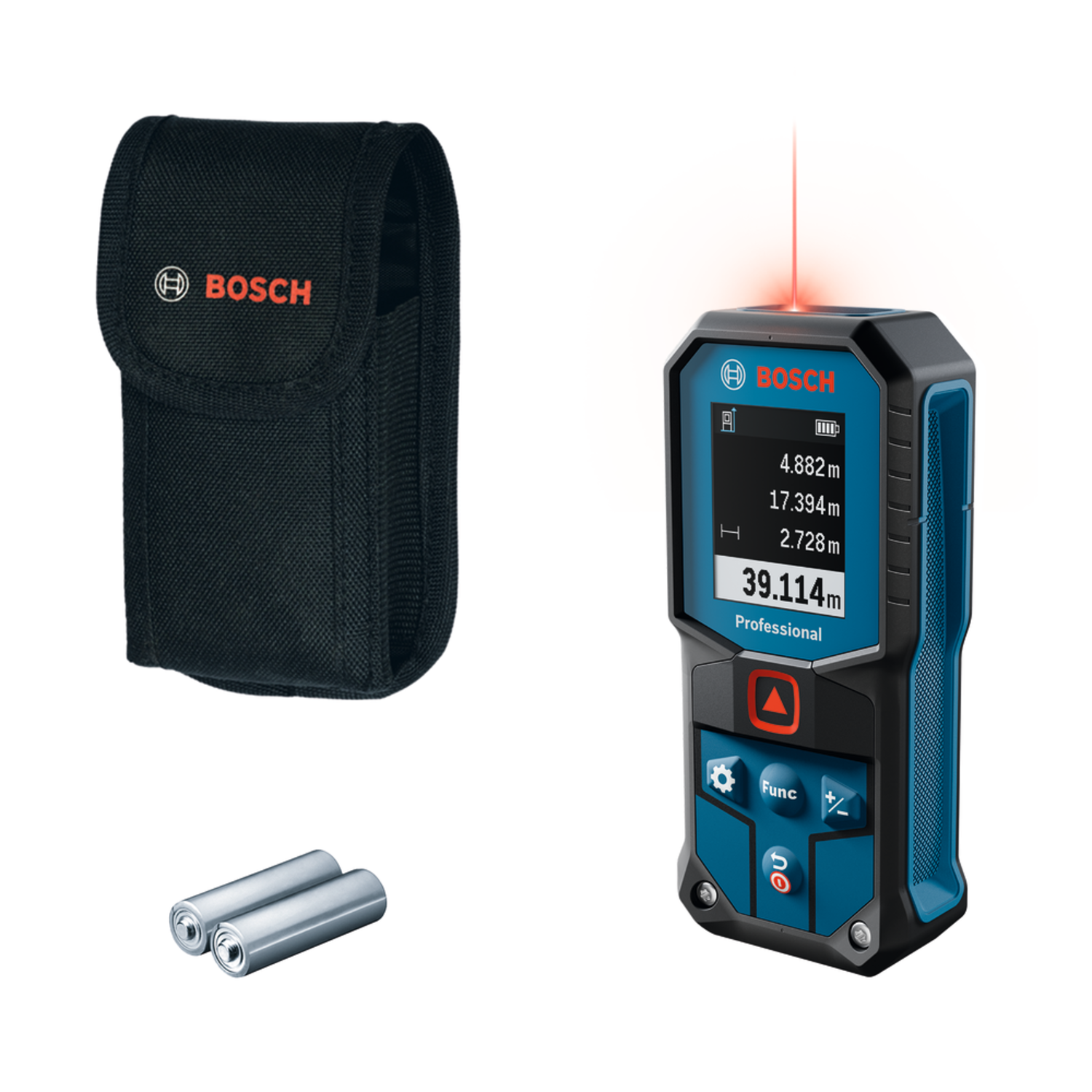 Bosch Laser-Entfernungsmesser GLM 40-31 in Tasche - Professional IP65 - 40m