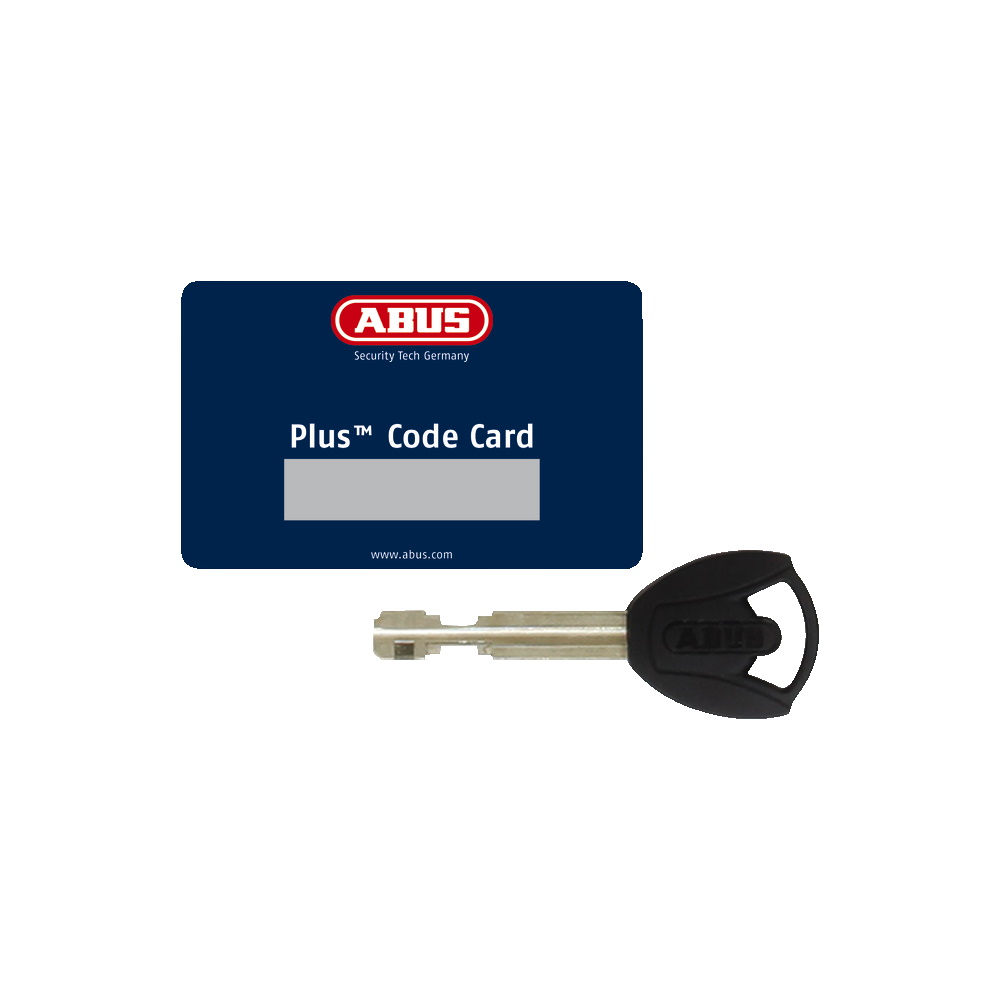 Abus Vorhangschloss GRANIT 37/55HB50 - inkl. 2 Schlüssel - mit CodeKarte