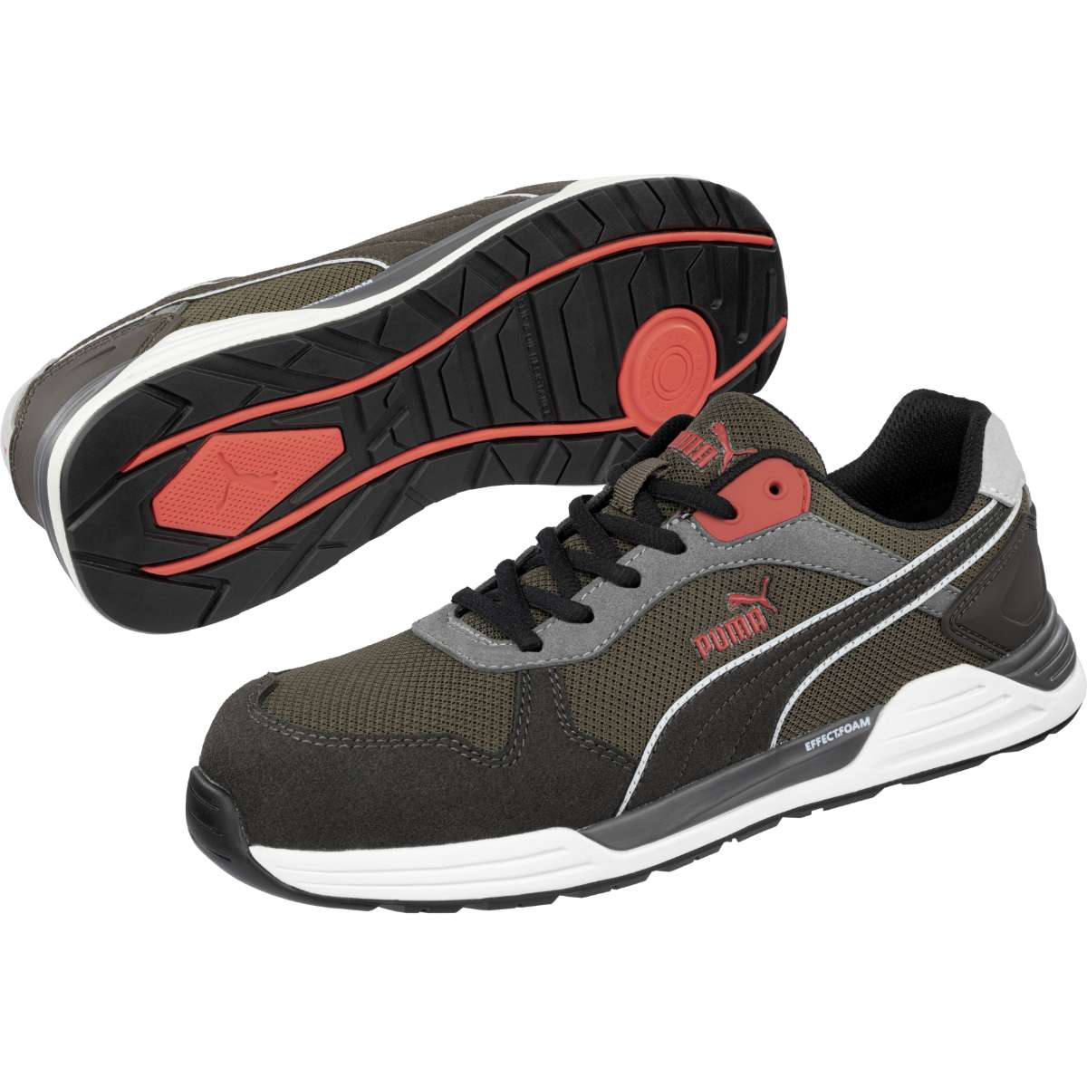 Puma Safety Sicherheitsschuhe Frontside IVY low - braun - S1PS