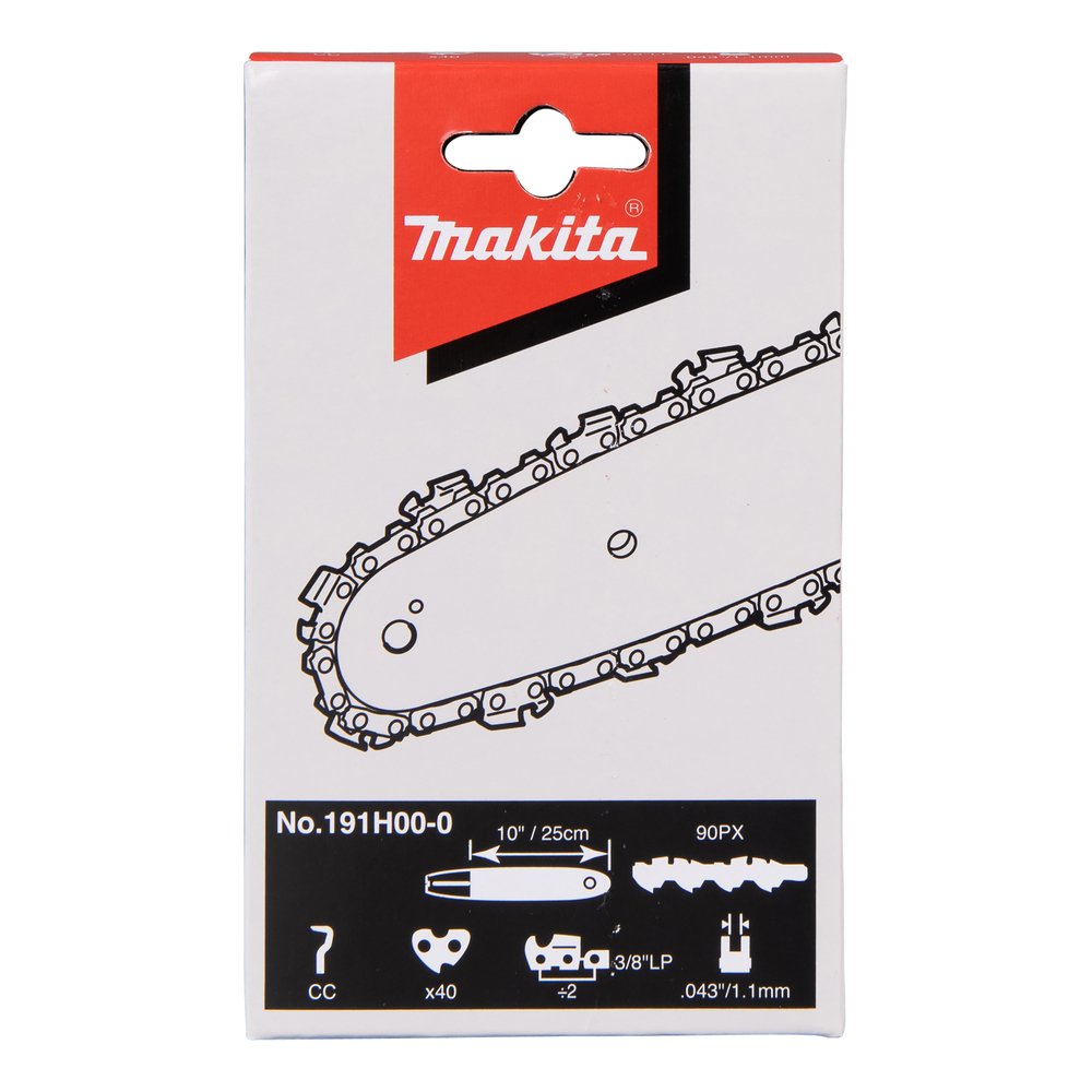 Makita Sägekette - 25cm - 3/8" - 1,1mm - 191H00-0 für DUC254 und DUC256