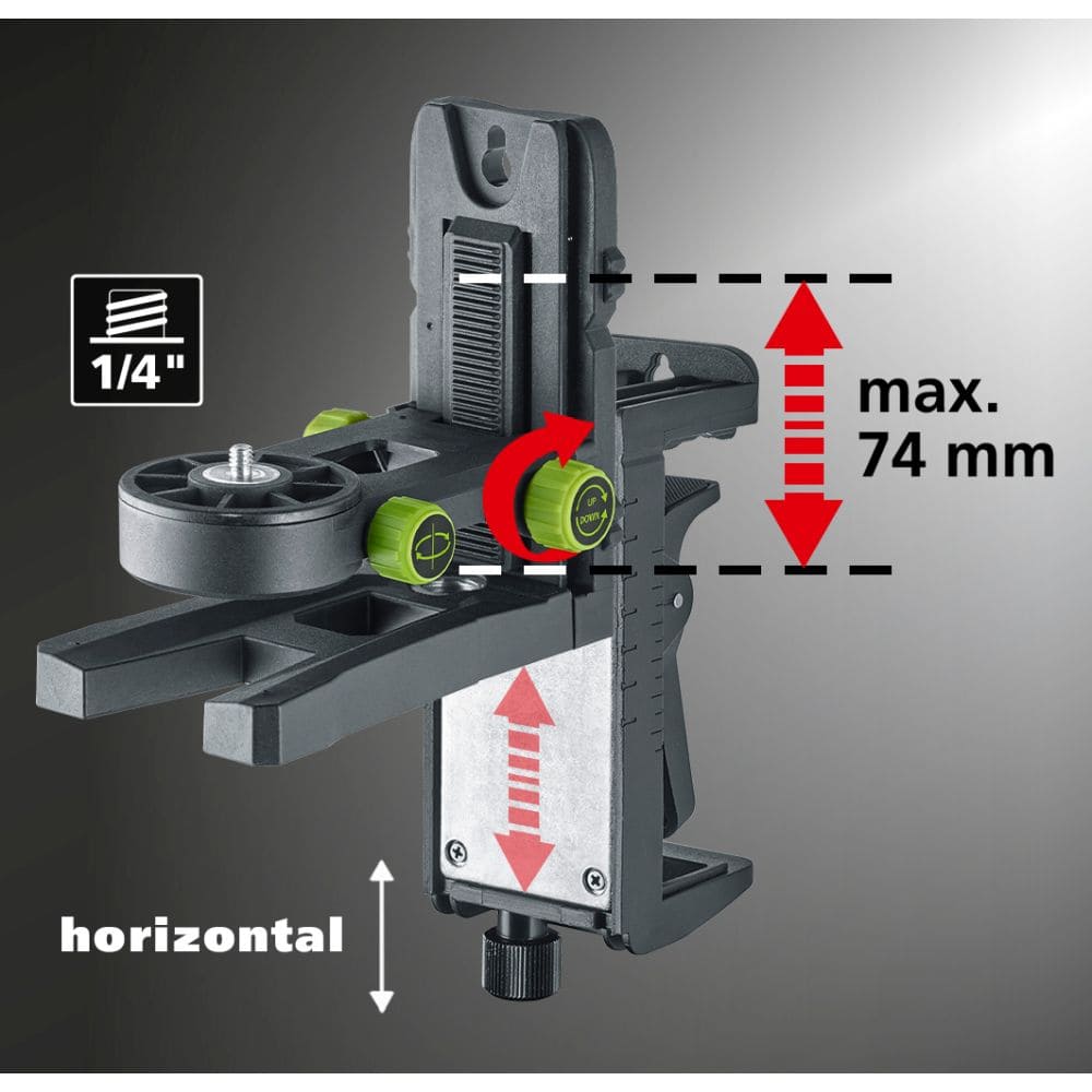 Laserliner Linienlaser MasterPlane-Laser 3G Pro - 3D - 360 Grad Grün mit L-BOXX