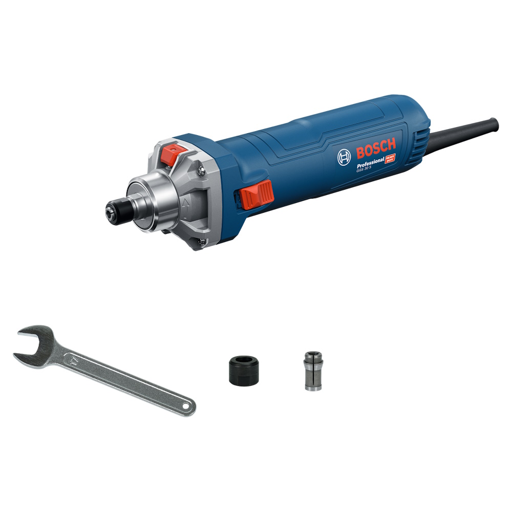 Bosch Geradschleifer GGS 30 S Professional 750W – Spindelarretierung – 33.000min