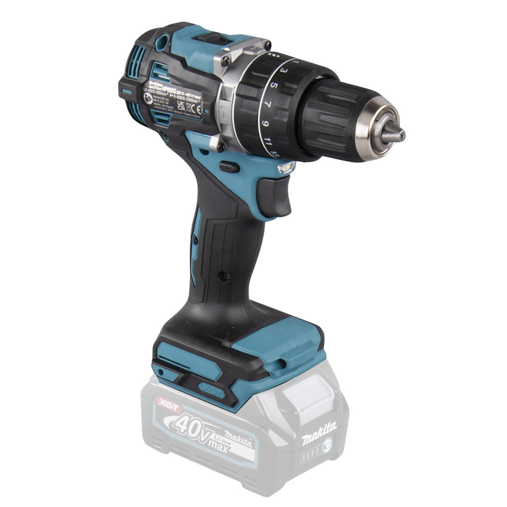Makita Schlagbohrschrauber HP002GA202 40V max XGT inkl. 2 Akkus + Ladegerät
