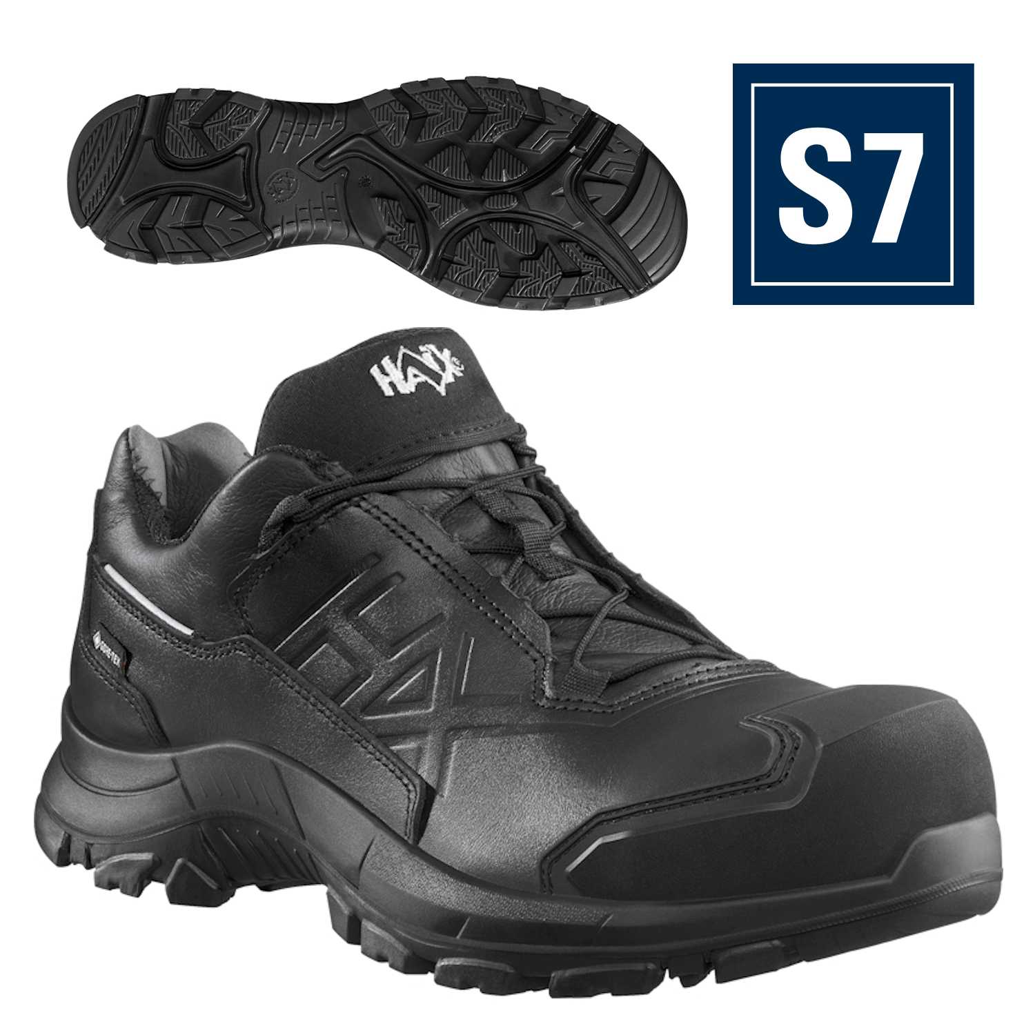 Haix Sicherheitsschuhe BLACK EAGLE Safety 600 LTR, GTX - schwarz - S7