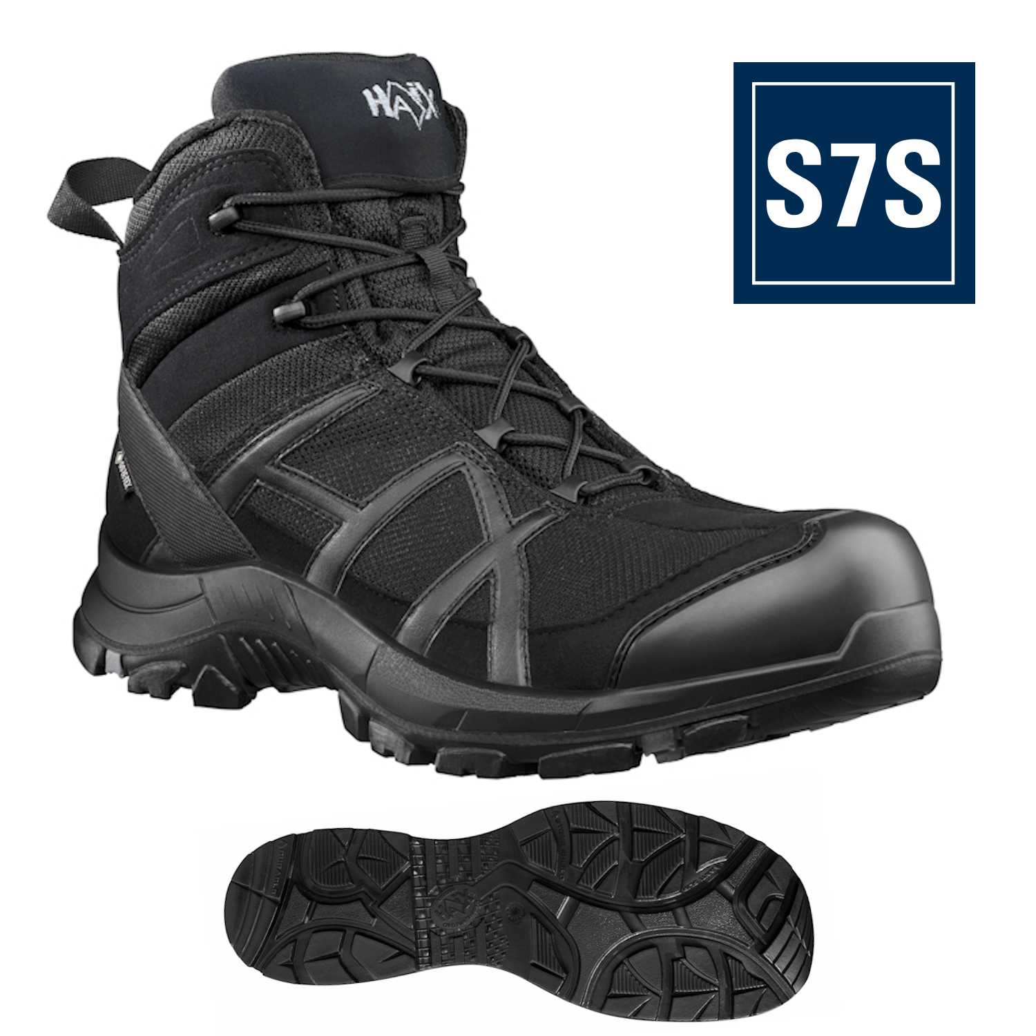 Haix Sicherheitsschuhe BLACK EAGLE Safety 40 Mid - schwarz - S7S