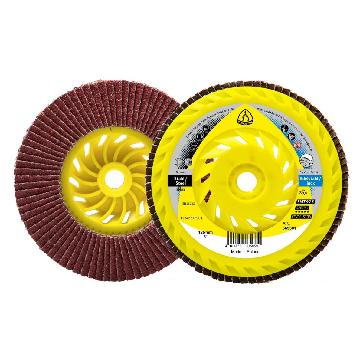 Klingspor Schleifmopteller SMT 975 Special CEVOLUTION Keramikkorn M14