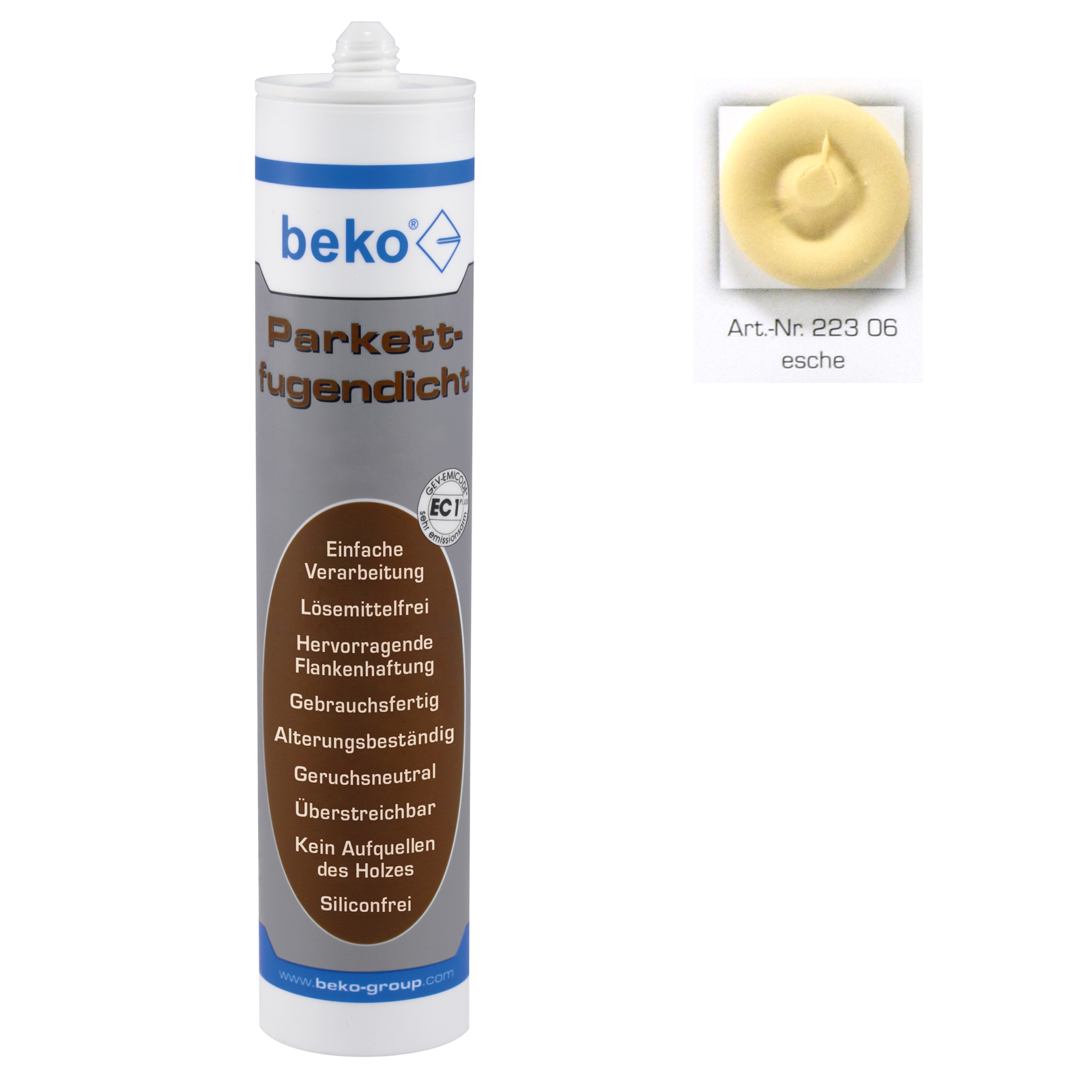 Beko Parkettfugendicht Esche 310 ml