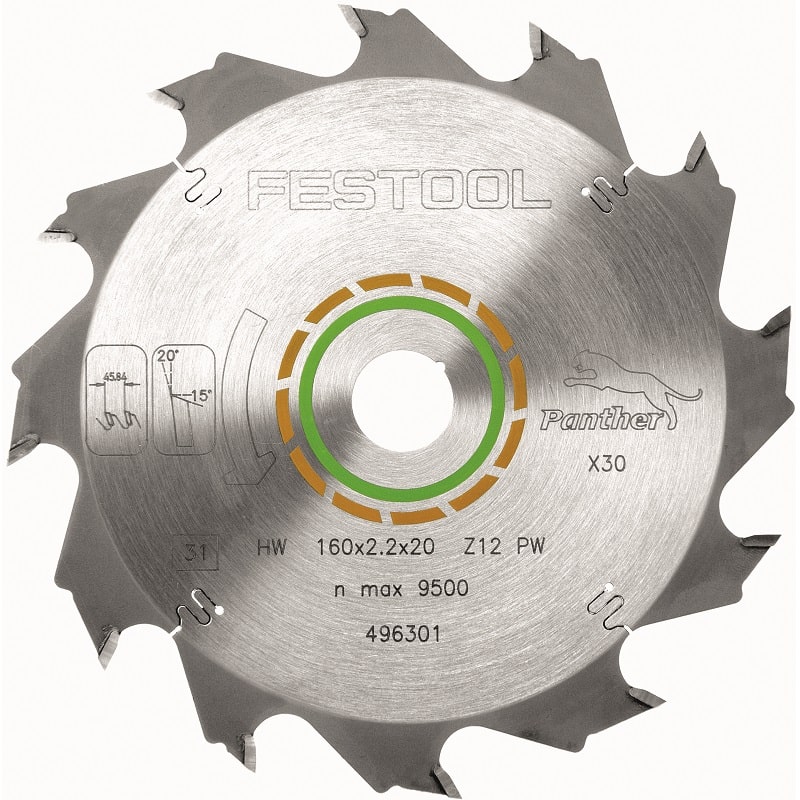 Festool Kreissägeblatt WOOD RIP CUT 160mm - 210mm - 230mm