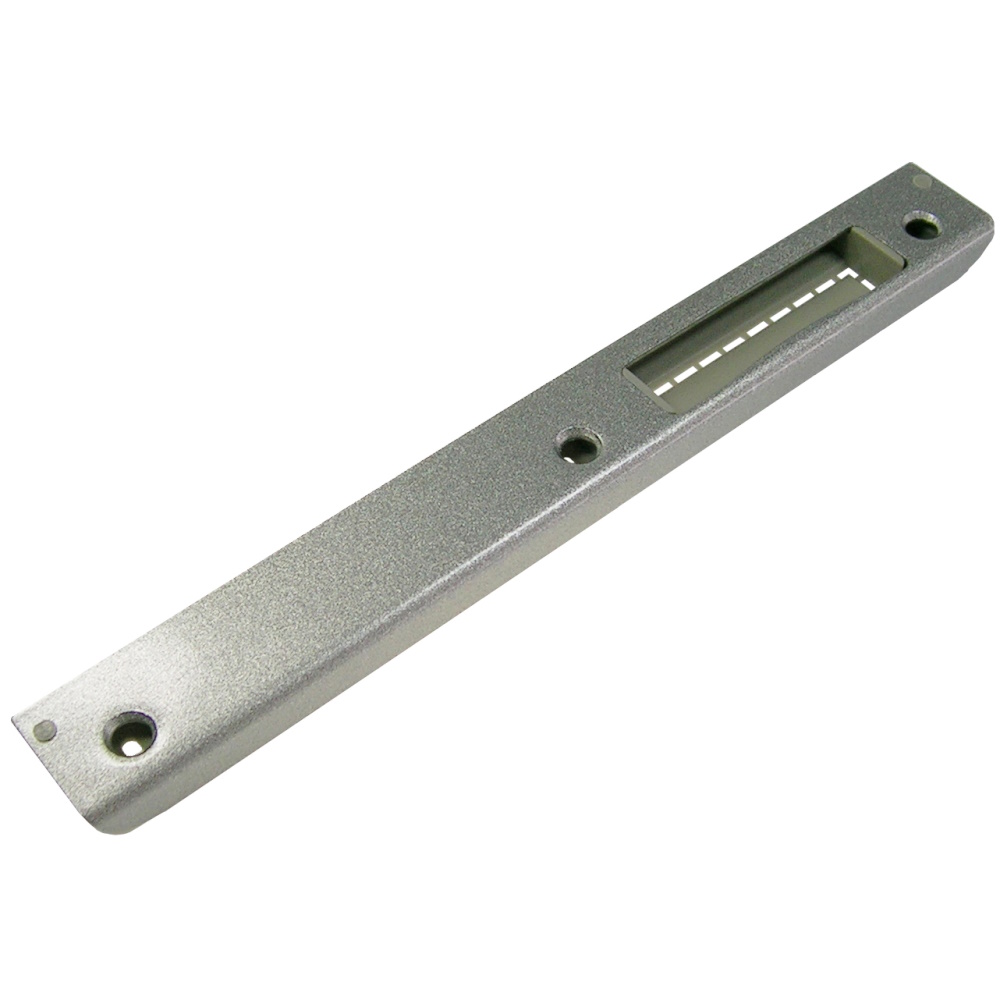 Hermat Glastür Winkelschließblech 6866 LS DIN links Silber 170 mm