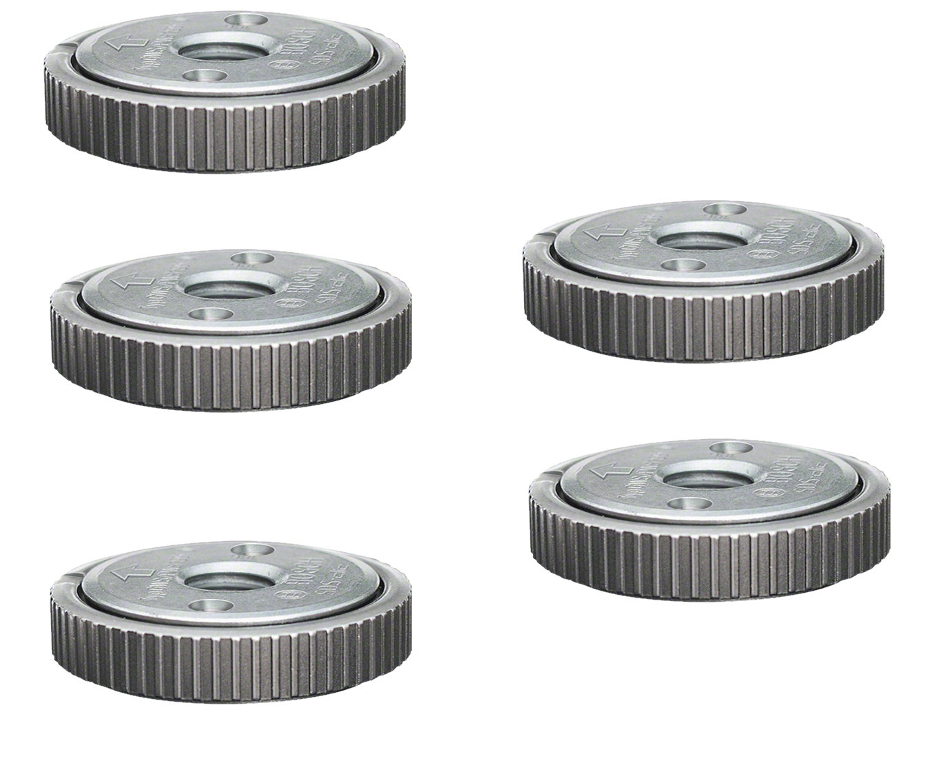 Bosch Professional Schnellspannmutter - 5er Set - 5 Stück - SDS-Clic Gewinde M14