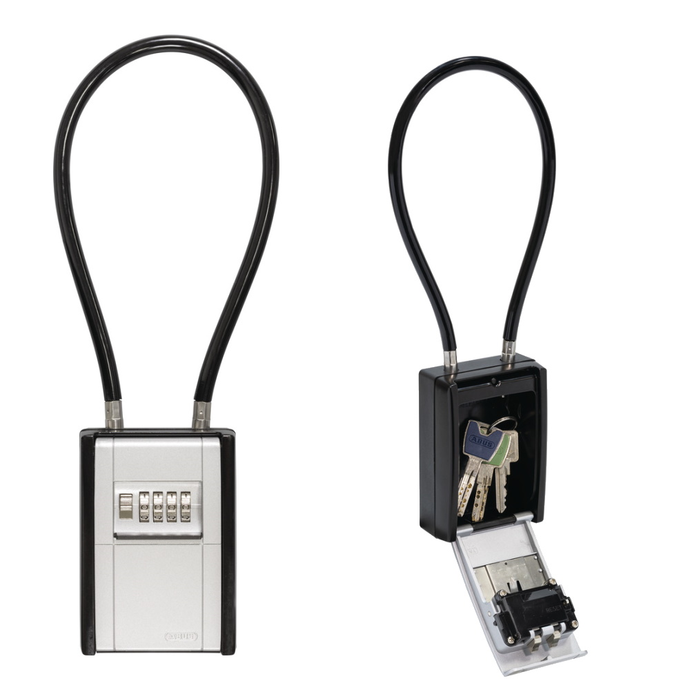 Abus Schlüsselkasten Schlüsselbox KeyGarage 797 FLEX mit Kabel - Zahlencode