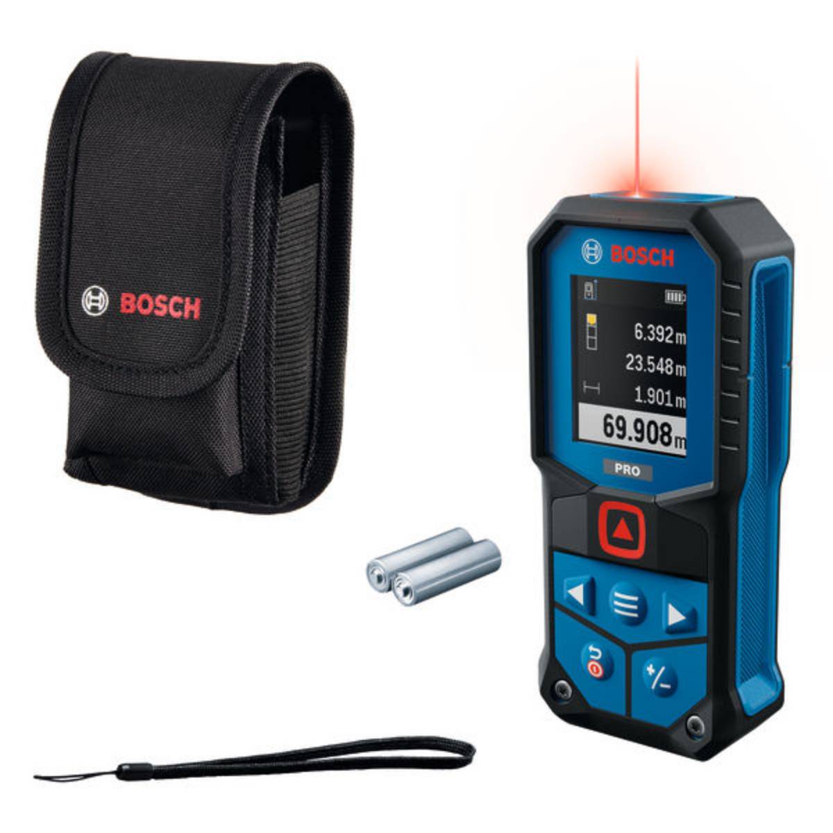 Bosch PRO GLM70-32 Laser-Entfernungsmesser - 70 m - IP65 - mit Tasche